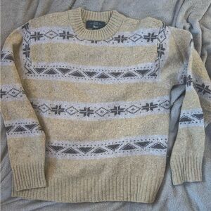 Orvis heirloom quality 100% shetland wool sweater - unisex